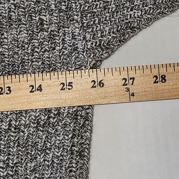 Inc International Concepts Sweater Mens XL Gray Long Sleeve 1/4 Button Heavy - Picture 9 of 12